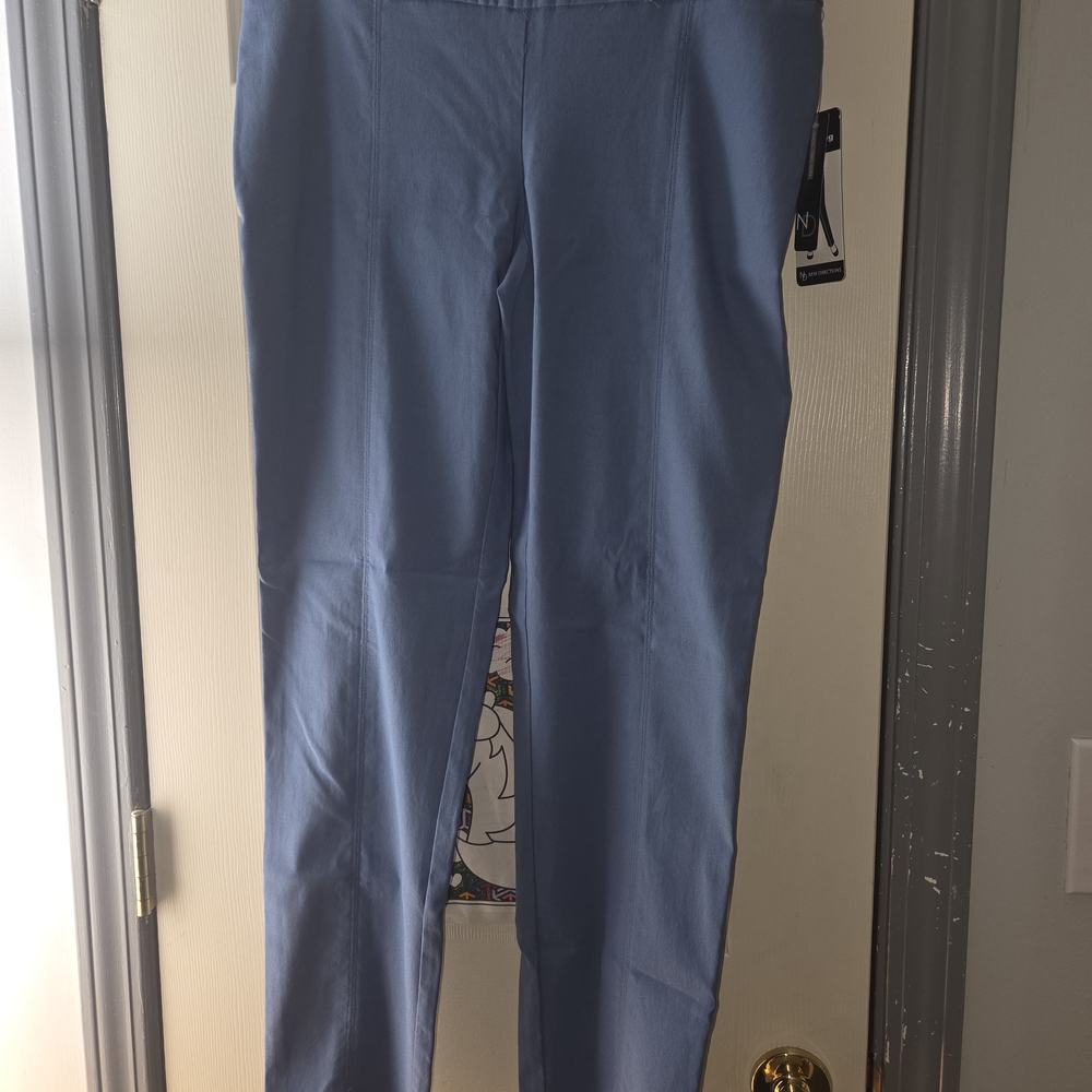 New Directions Light Blue Men's Dress Pants
